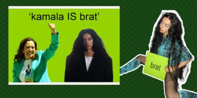 Brat And Kamala Branding