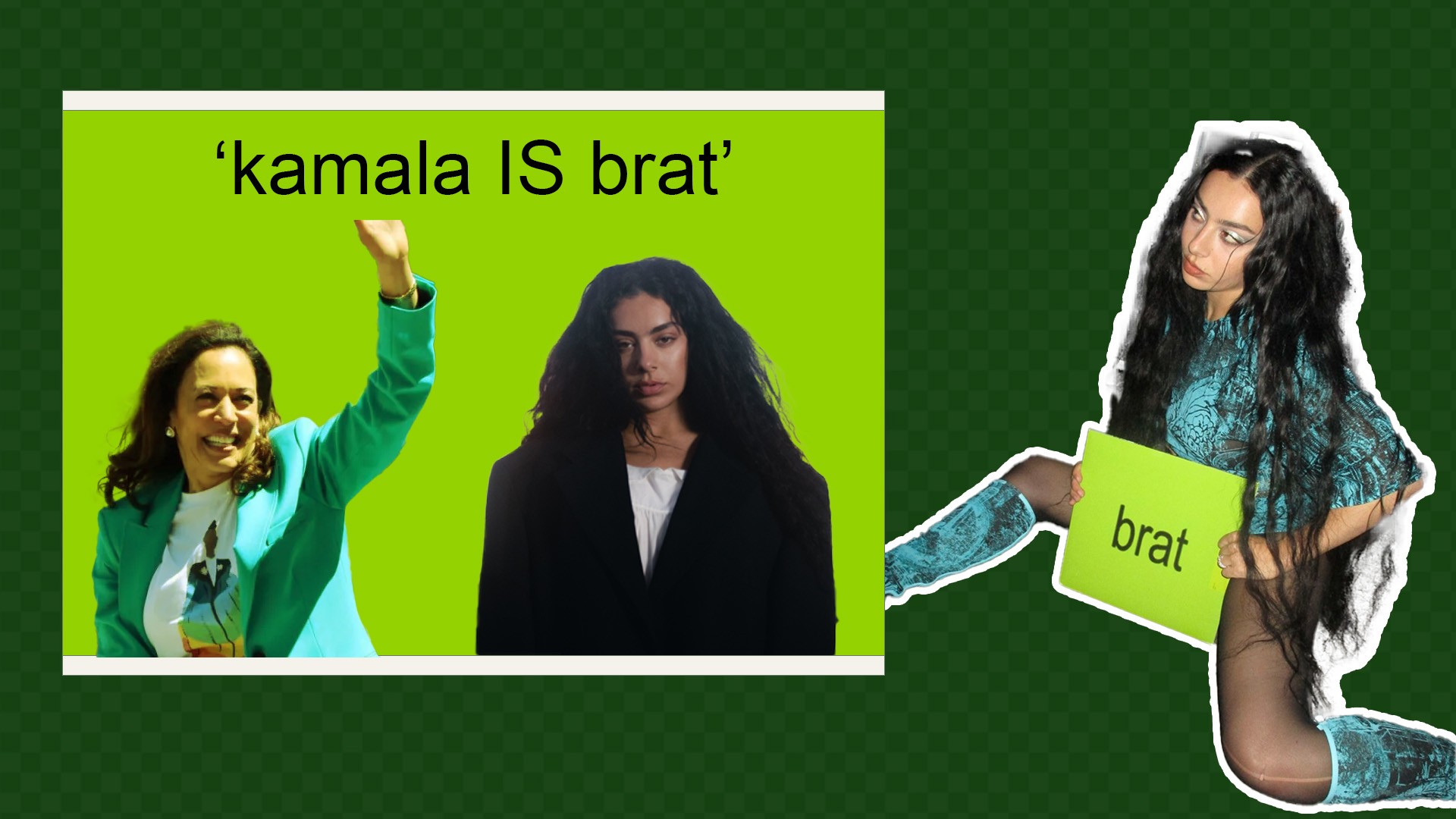 brat and kamala branding