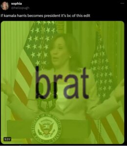 brat and kamala harris branding 2